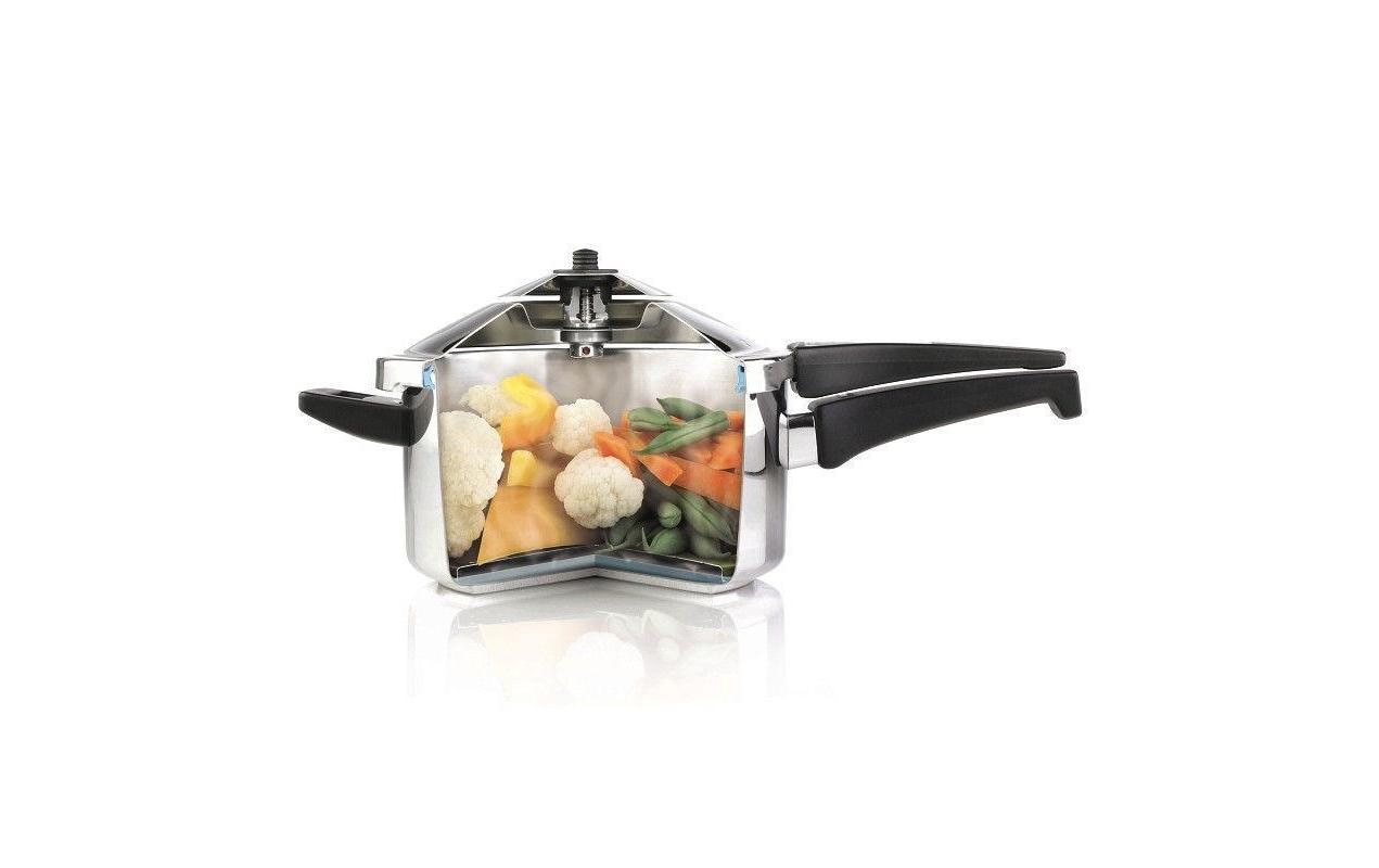 Schnellkochtopf Duromatic Inox Stielmodell, 3.5 l<br>Dampfkochtopf