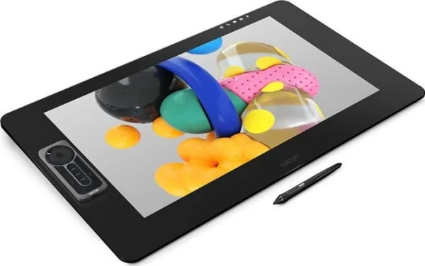 Wacom Cintiq Pro 24 - DTK-2420 - Digitizer m/ LCD-skærm - 52.2 x 29.4 cm - elektromagnetisk - 17 knapper - kabling - HDMI, DisplayPort, USB-C
