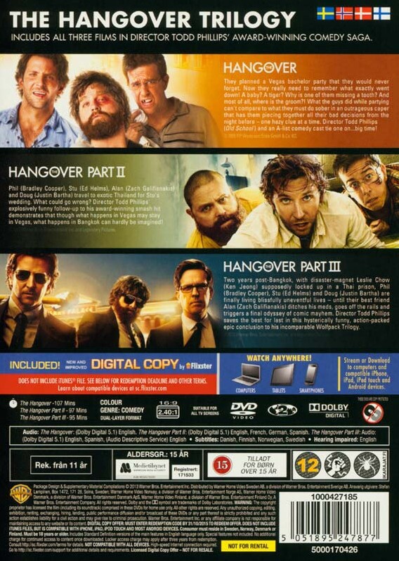 The Hangover Trilogy - 1: Tømmermænd I Vegas <span class=
