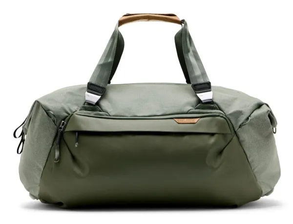 Peak Design Travel - Køjesæk - 50 L - 600D nylon løsningsfarvet, 900D stof, glasforstærket nylon, anodiseret aluminiumslegering, ultrahøj molekulærvægt polyetylenstof, Hypalon - salvie