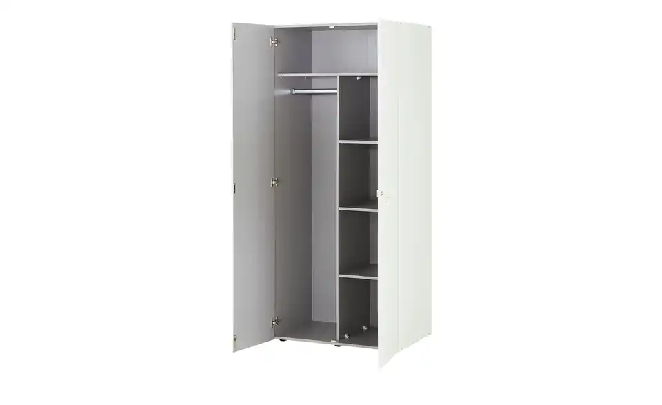 Kleiderschrank Multischrank-System 80 cm Weiß