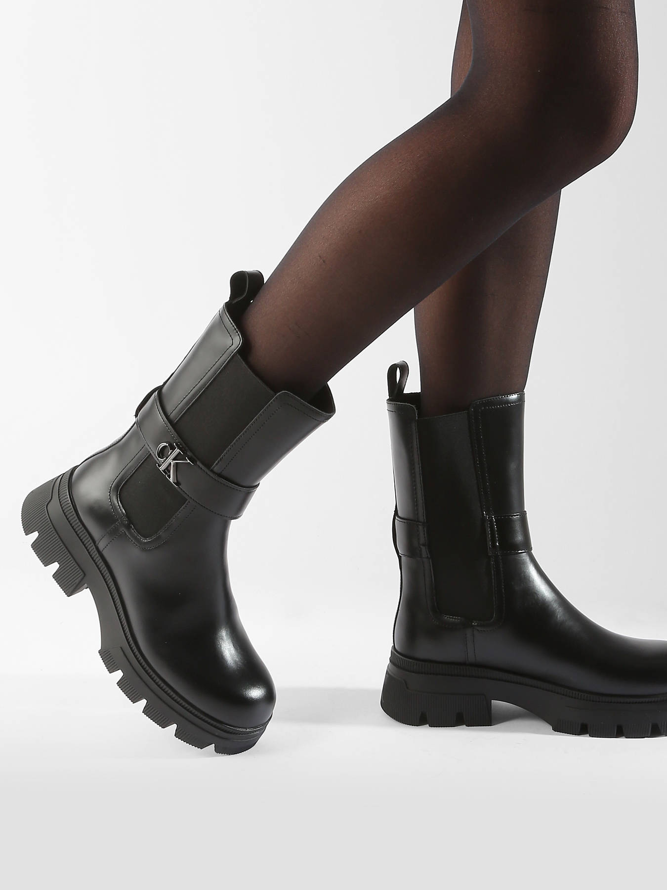 Bottines en cuir CALVIN KLEIN JEANS