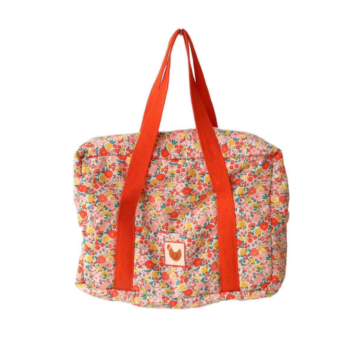 Set à langer pour poupée fleuri - La petite poule rousse Frisette