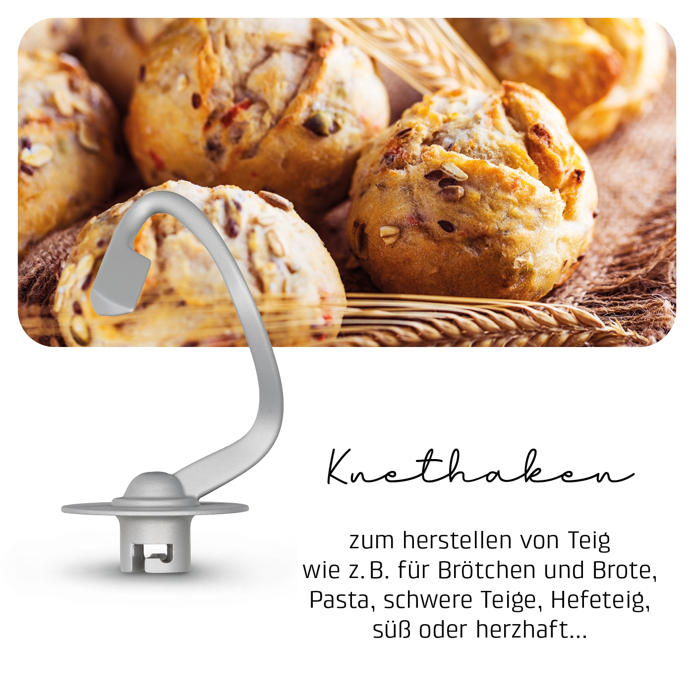 Glasschüssel mit Accessoires