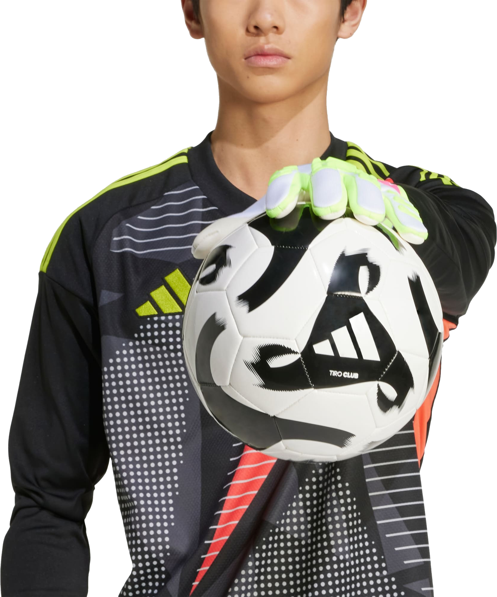 Predator League Keeperhansker  White/Lucid Lemon/Lucid Pink
