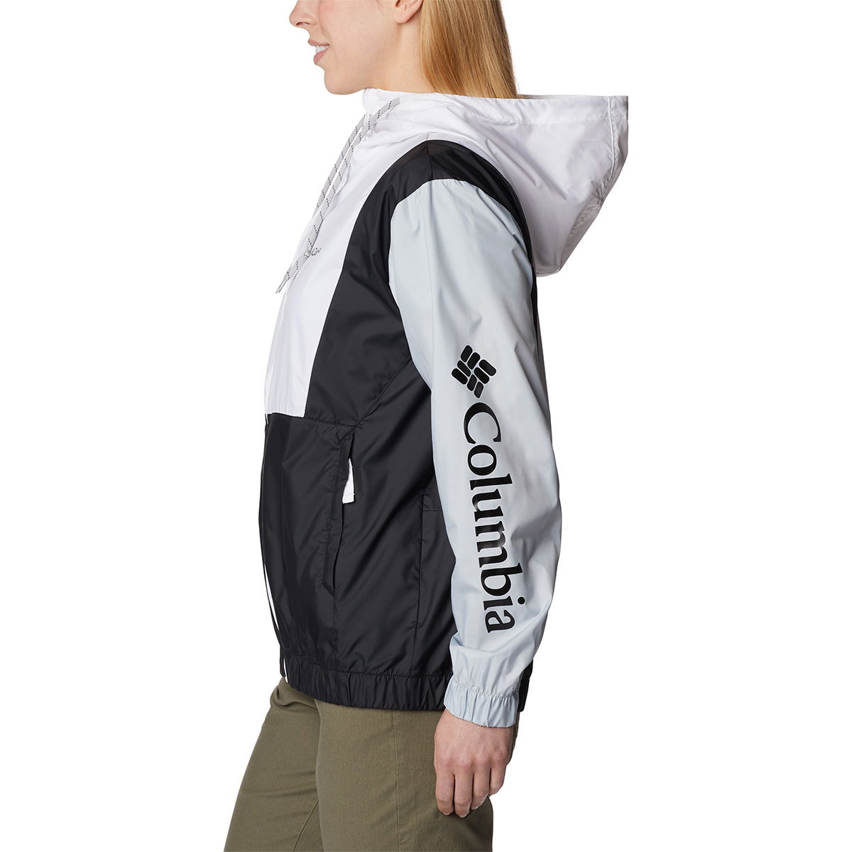 Columbia Lily Basin Colorblock Jacket (hvid-grå-sort)