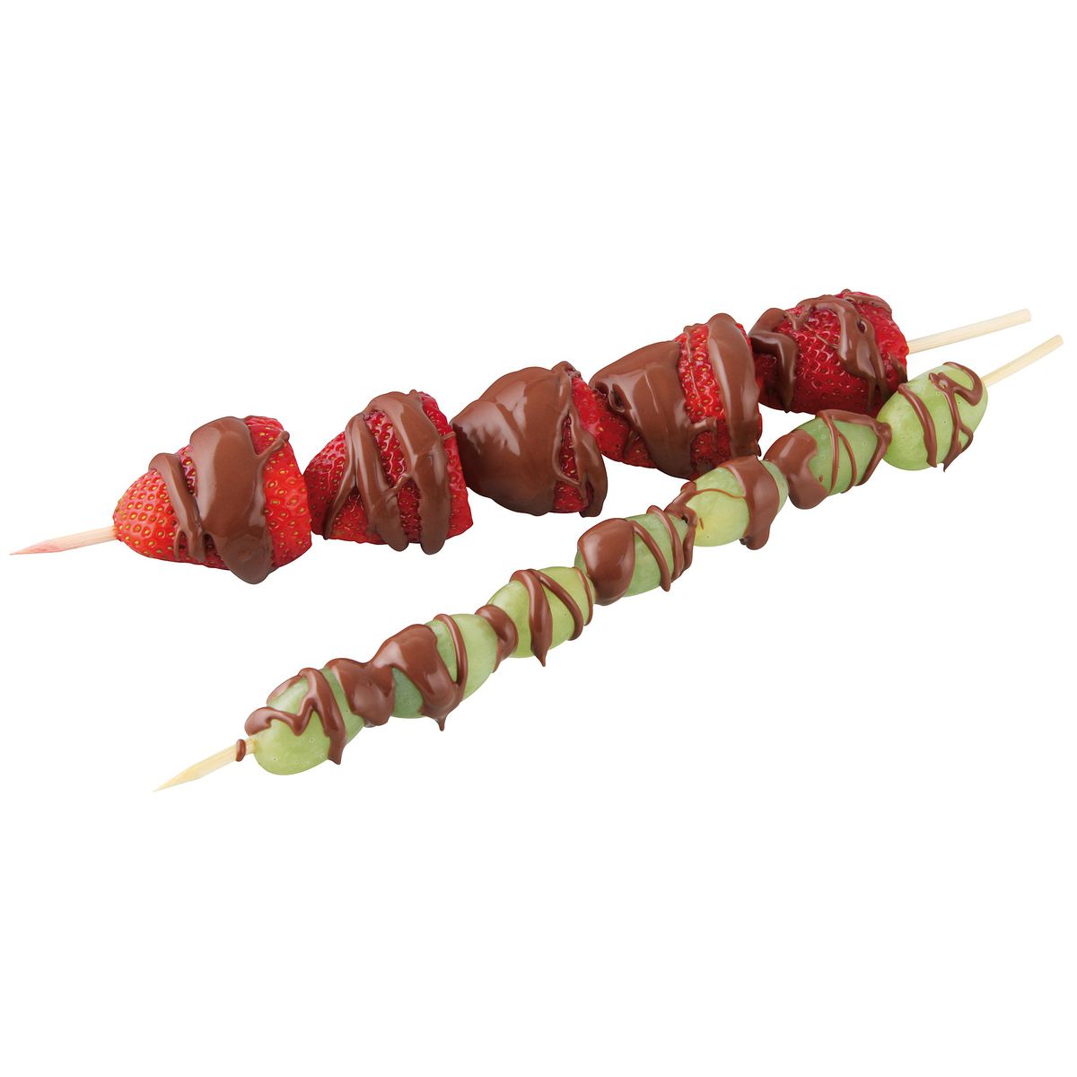 Lot de 50 pics à brochettes en bois de 25 cm Wood Edition Fackelmann