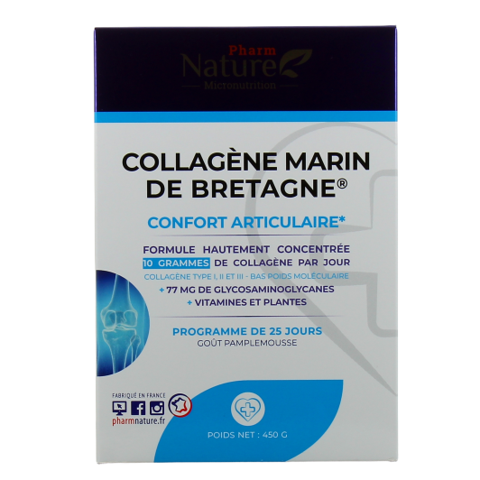Pharm Nature Collagène Marin de Bretagne Confort Articulaire