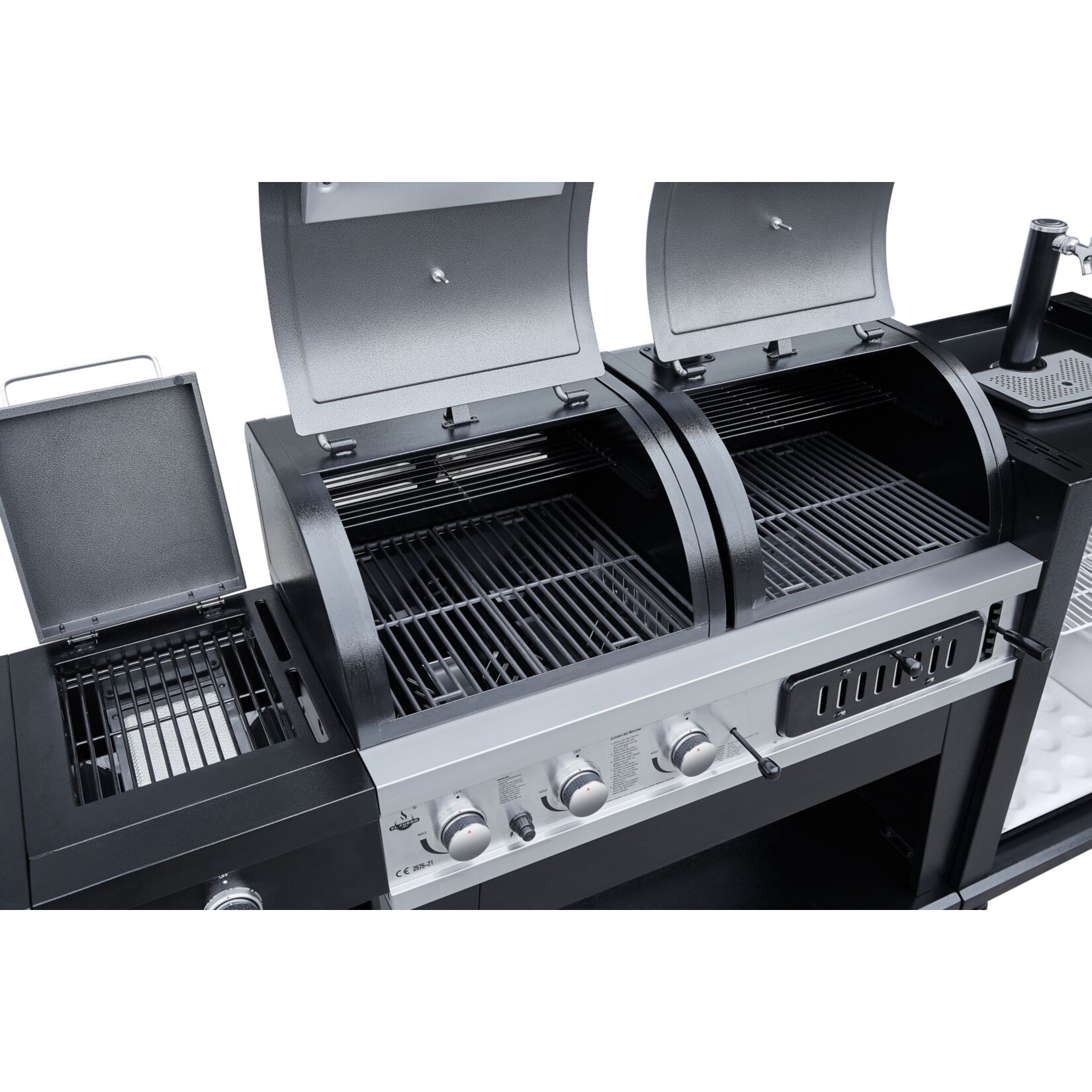 El Fuego® Kombigrill 3-in-1 mit Bierkühler und Zapfanlage