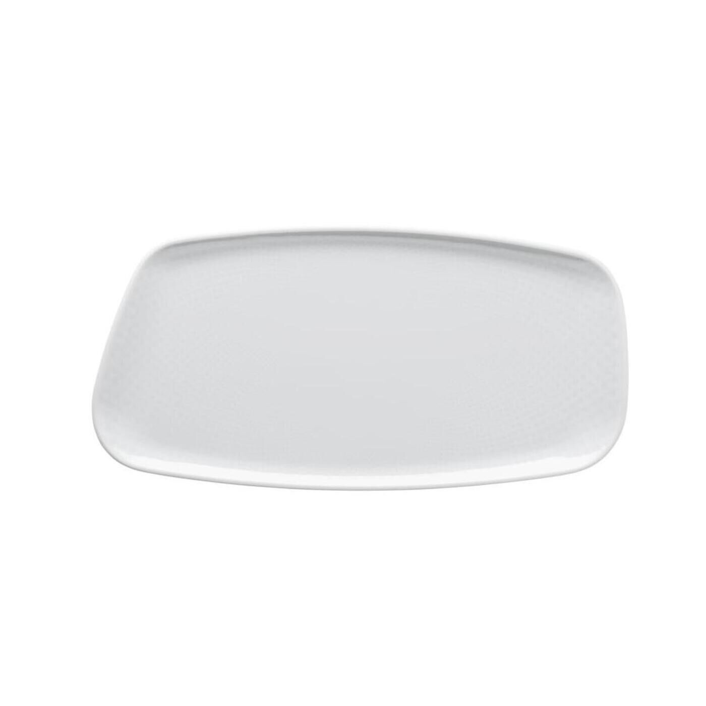 RosenthalPlatte 30x15 cm - Junto Weiss