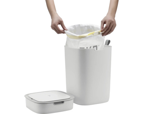 EKO sensorgestuurde vuilnisbak Morandi 12 l wit