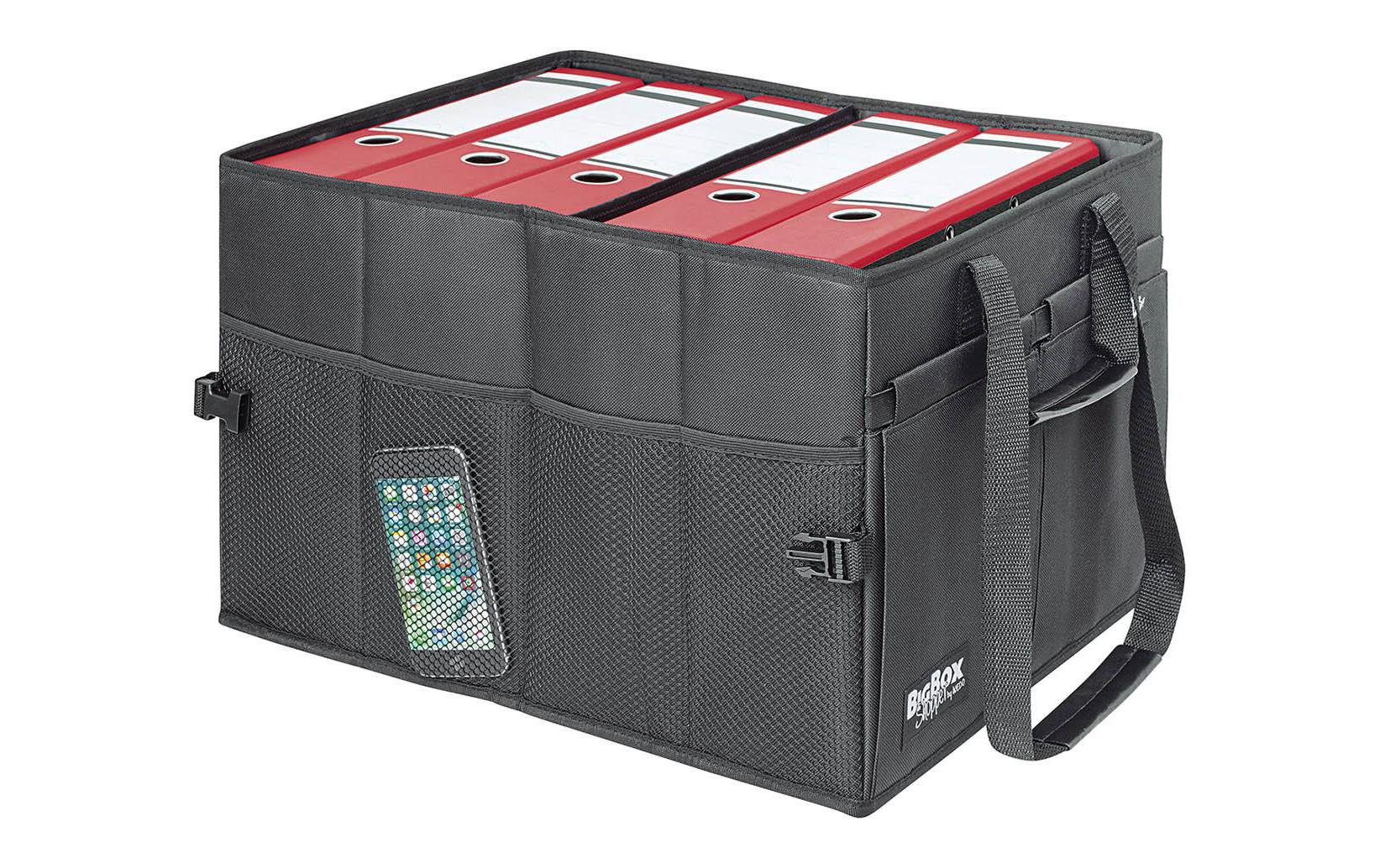 Tasche BigBox Shopper L SchwarzEinkaufstasche aus Polyester, Schwarz