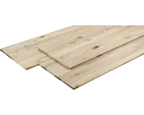 Gelamineerd eiken paneel, vintage stijl, 1200x300x20 mm