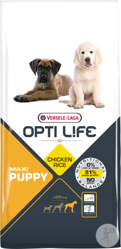 Versele-Laga Opti Life Puppy Maxi Chiots De Grandes Races Poulet Et Riz 12,5kg