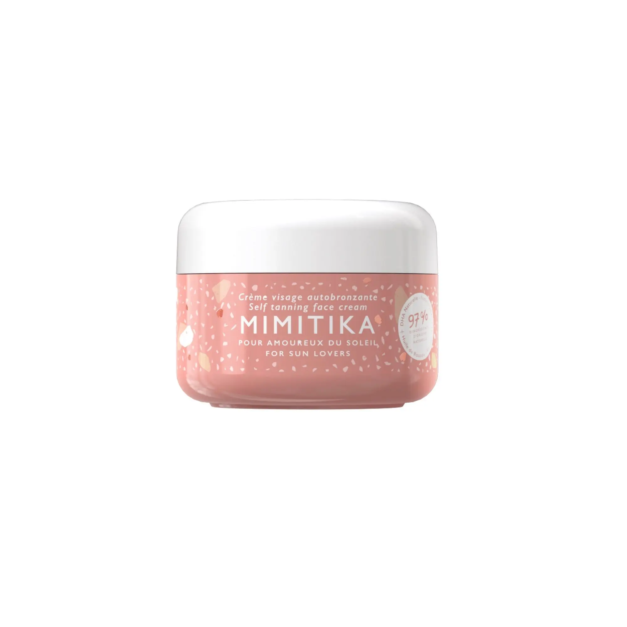 Mimitika - Crème Visage Autobronzante DHA naturelle, hydratante et antioxydante- Autobronzant