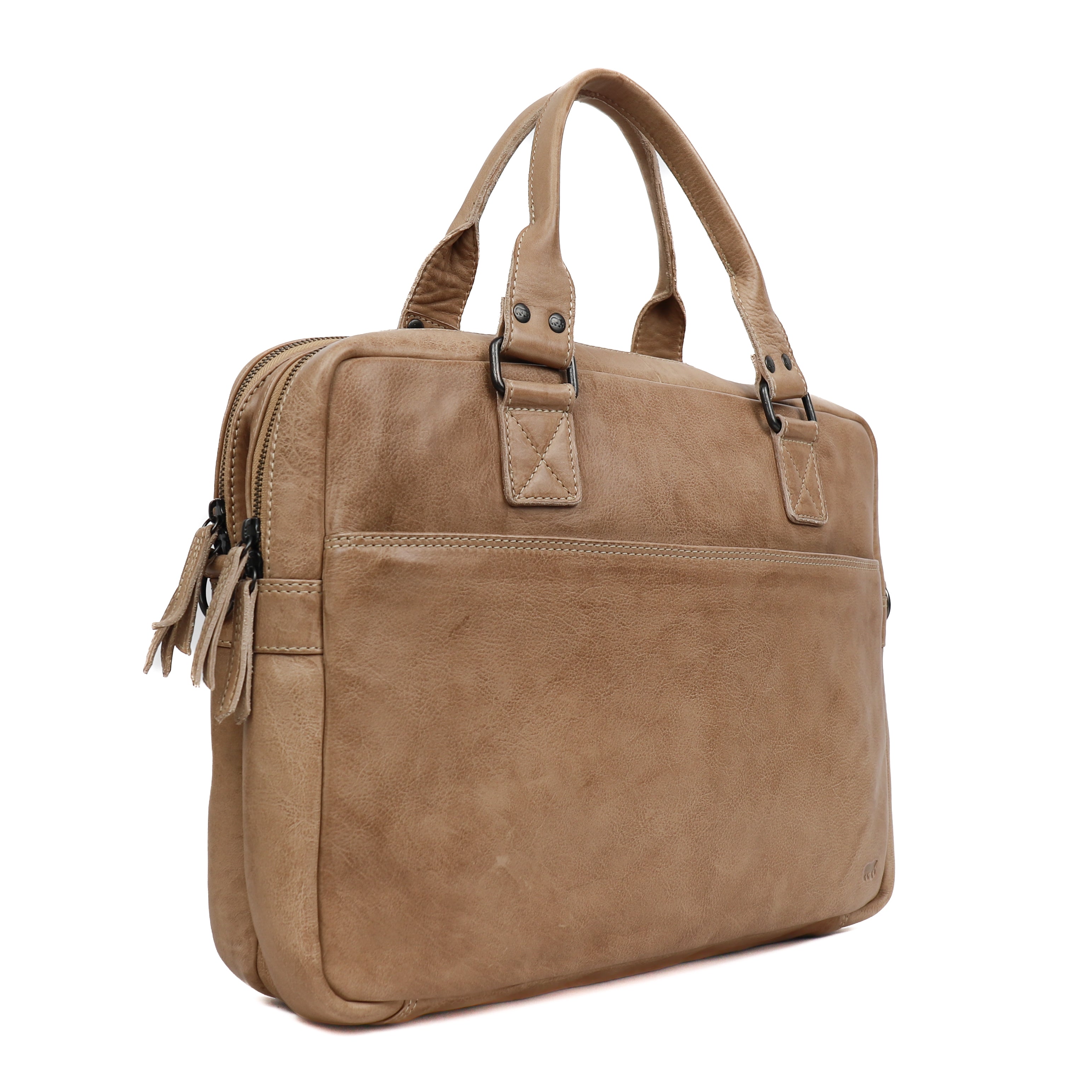 Laptoptas 'Leandro' beige Beige