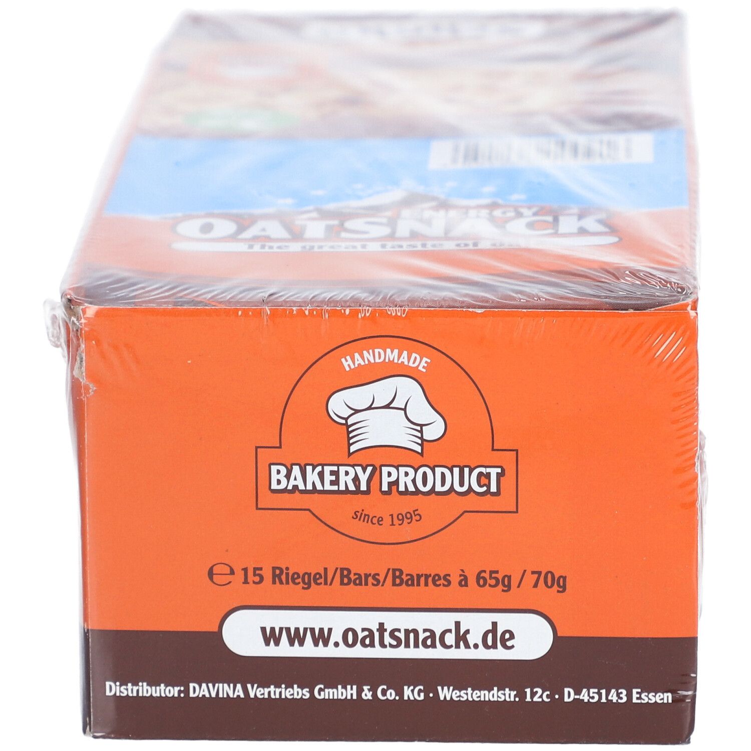 OatSnack Energy Riegel
