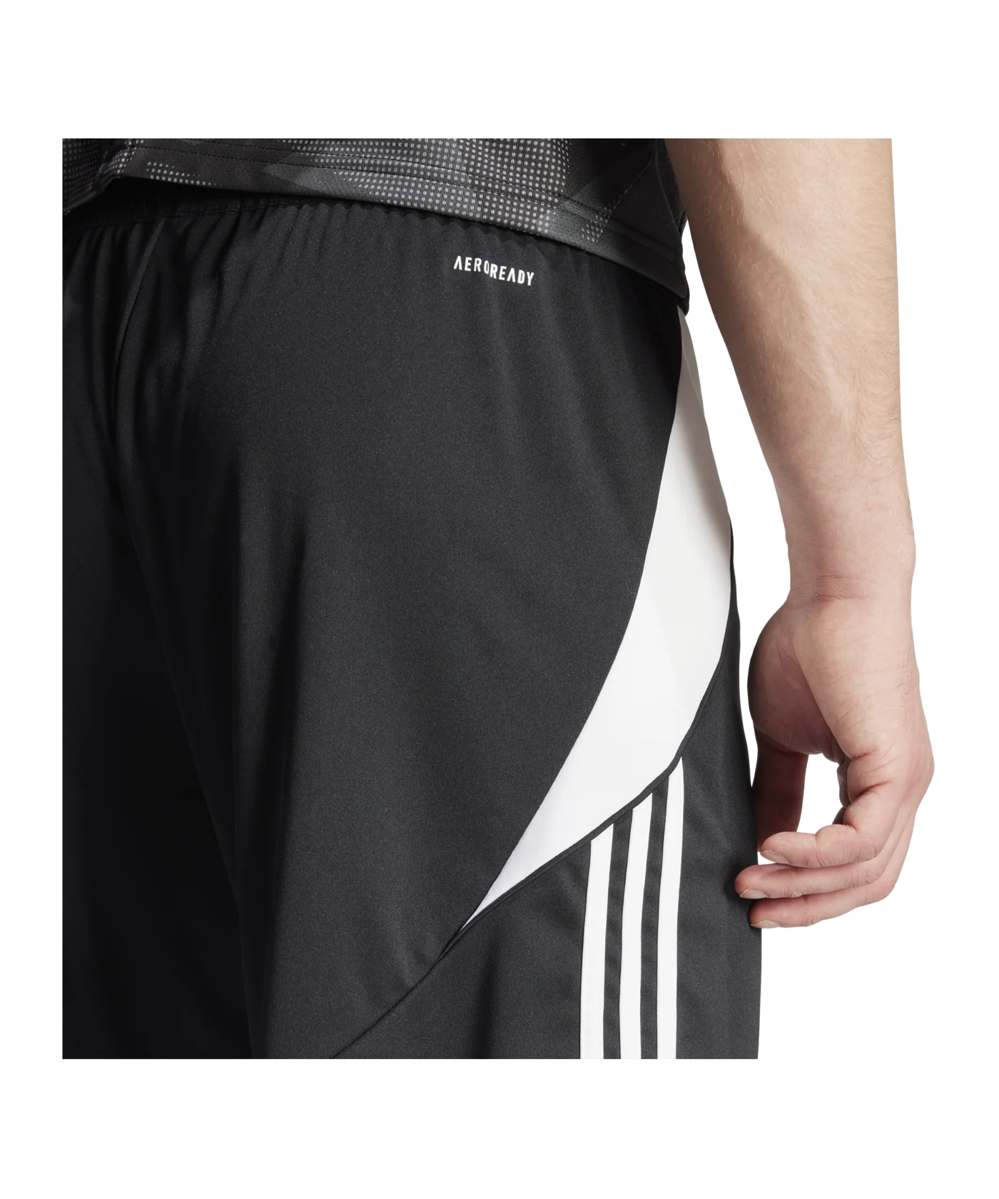 adidas Tiro 24 Short Schwarz Weiss