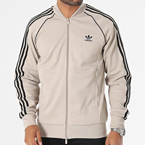 Veste Zippée A Bandes TT IL2495 Beige