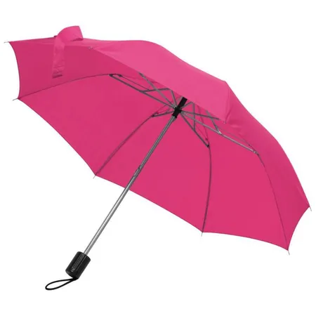 Macma Taschen-Regenschirm mit Schutzhülle, pink