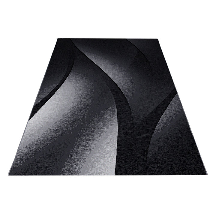 Modern vloerkleed - Plus Zwart 8010 | Ruim assortiment