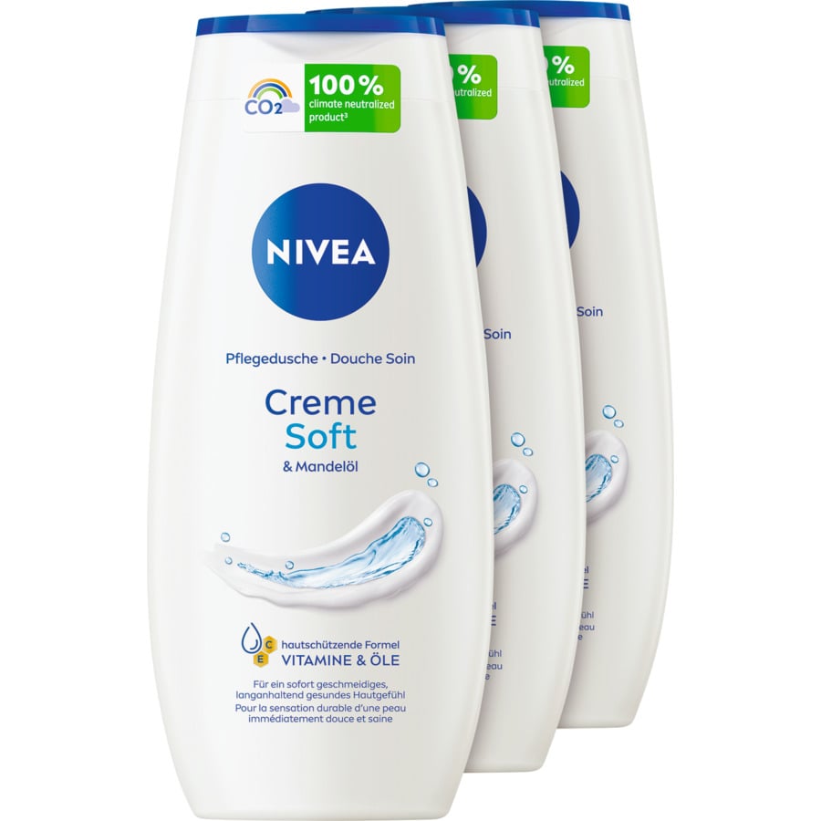 Nivea Pflegedusche Coconut & Jojoba Oil 3 x 250 ml