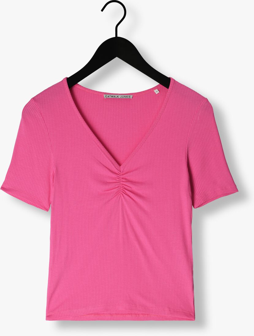 CATWALK JUNKIE roze catwalk junkie top ts luna