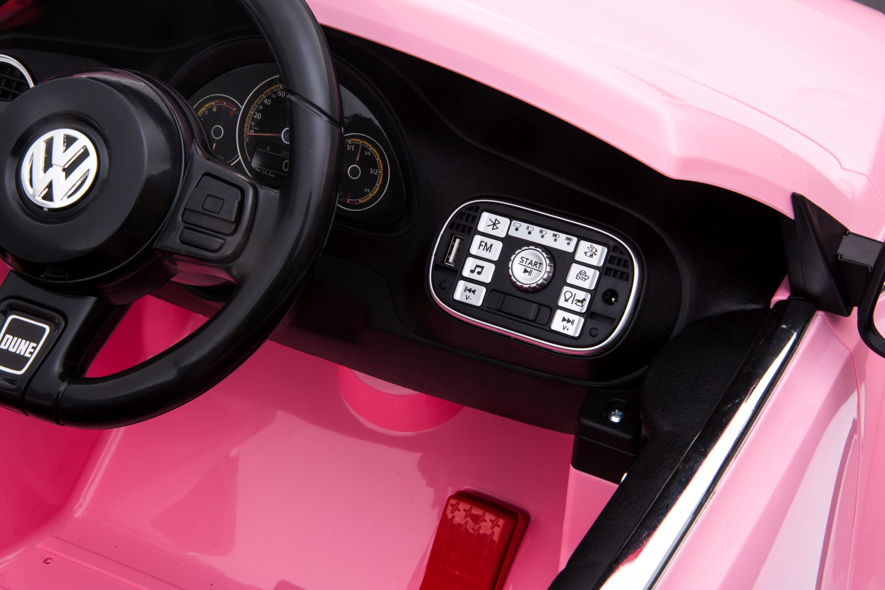 Elektroauto Kinder VW Käfer rosa
