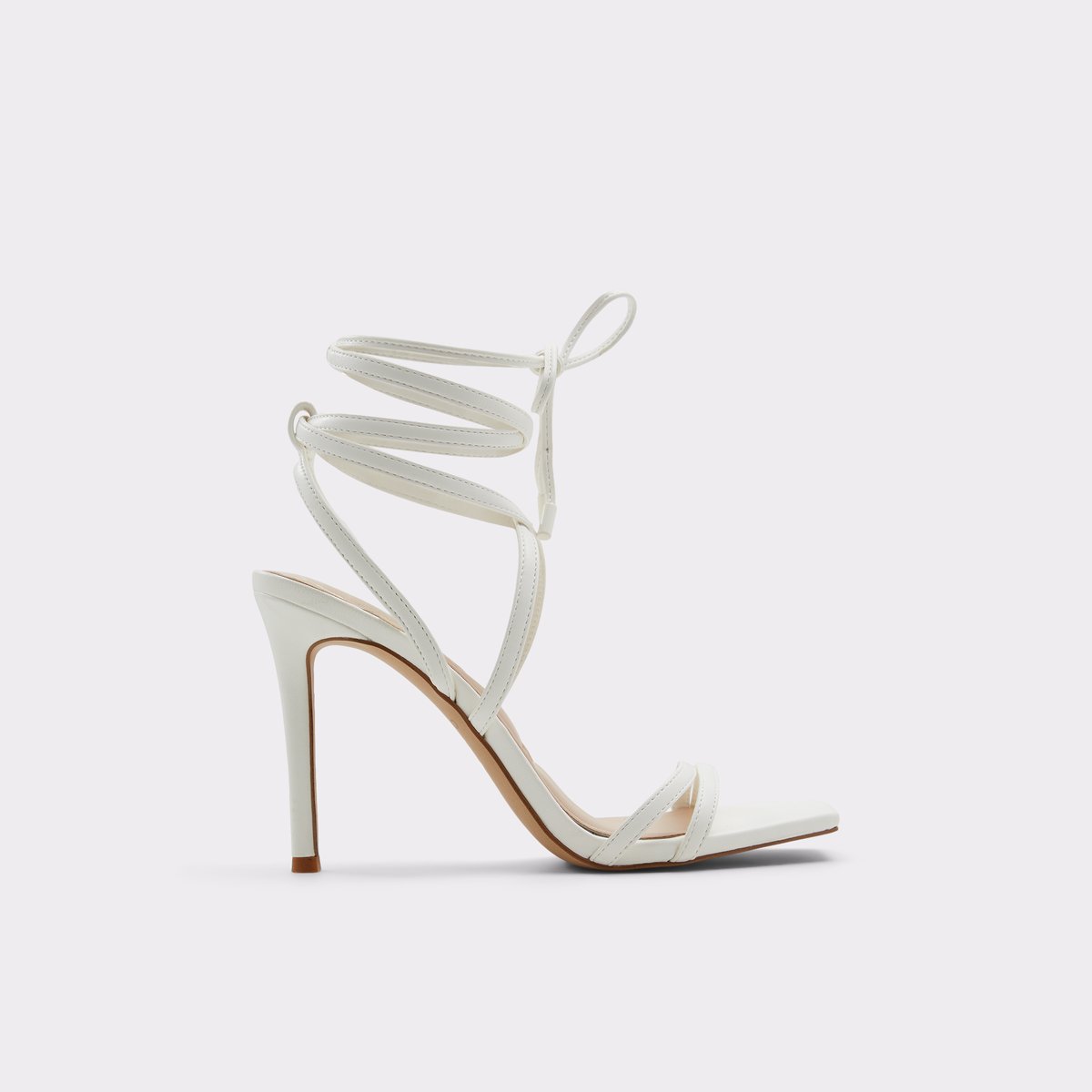 Phaedra White Women Strappy Sandals