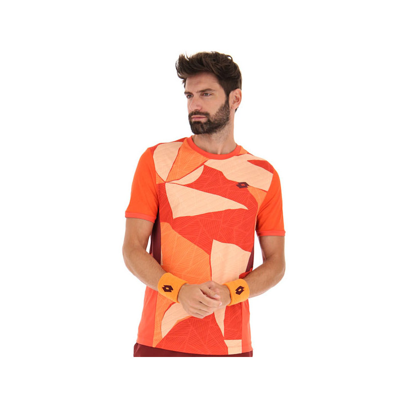 Tee-shirt tennis Lotto Tech D3 Roland Garros
