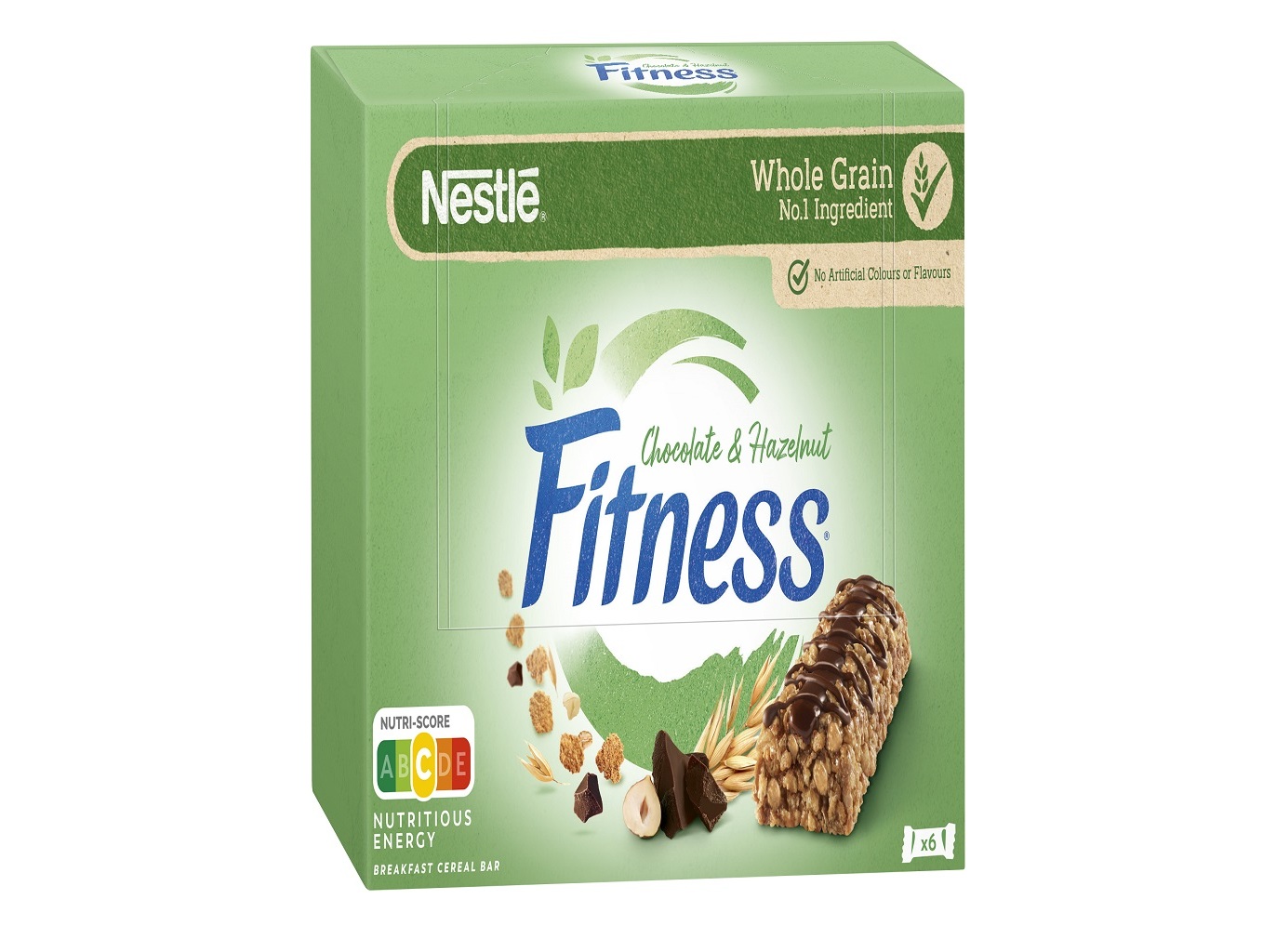 BARRAS NESTLÉ CHOCOLATE AVELÃ FITNESS CEREAIS DELICE 135G 6UN