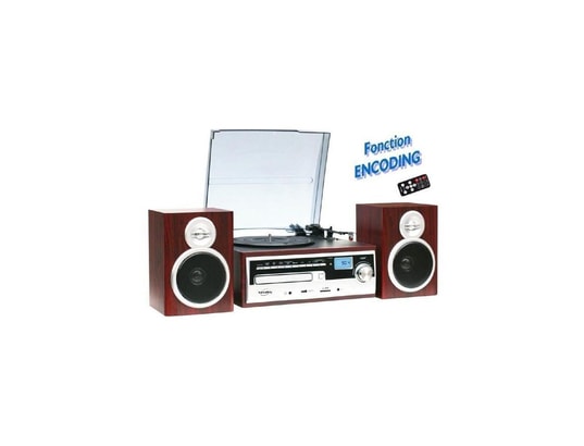 DEALSTORE - Ampli hifi stéréo Chaîne HiFi vintage INOVALLEY CH14E avec encodage