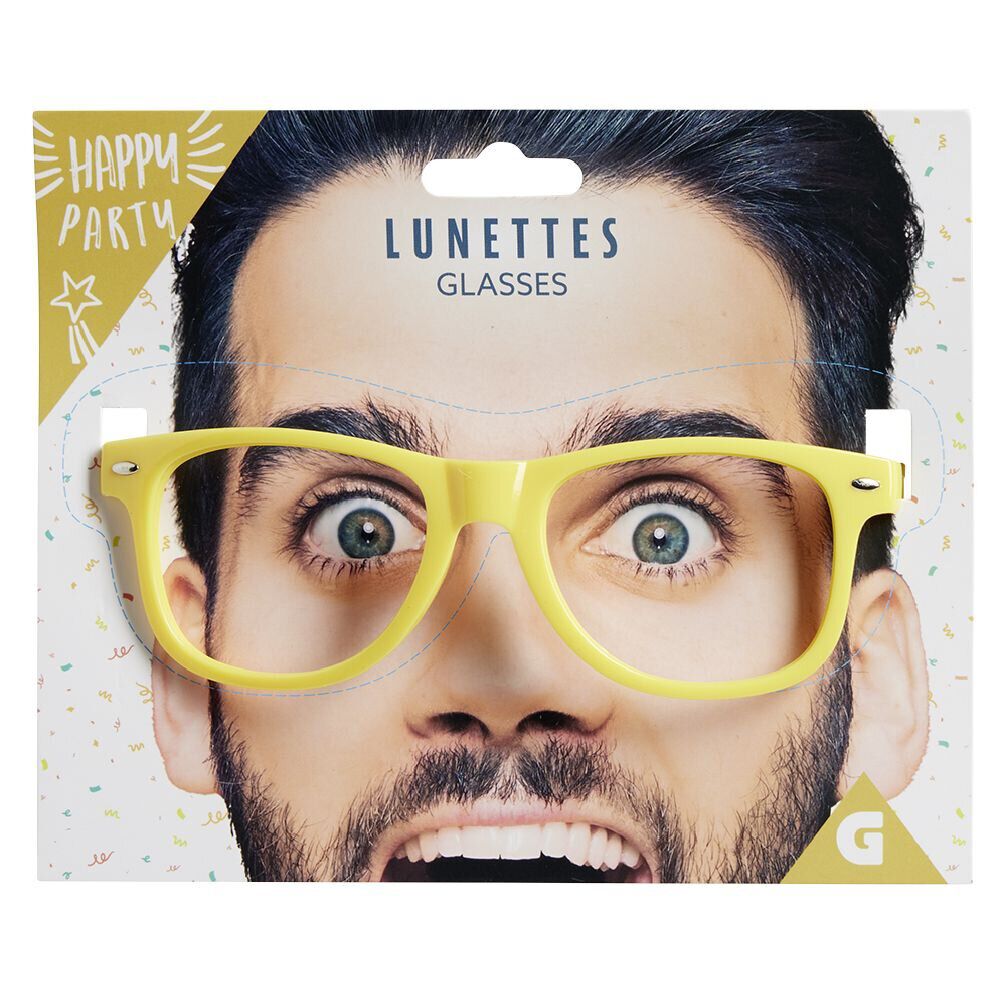 Lunettes sans verre flashie - 4 modèles