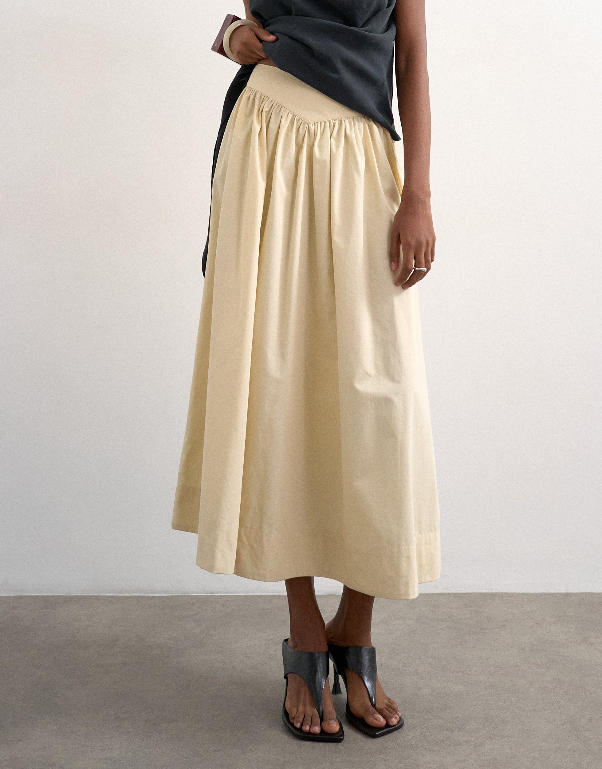 TSSALLY Low waist Lange rok