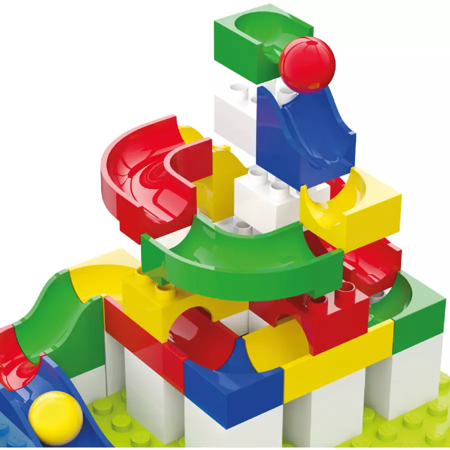HUBELINO® Kugelbahn Baukasten Mini  45 Teile