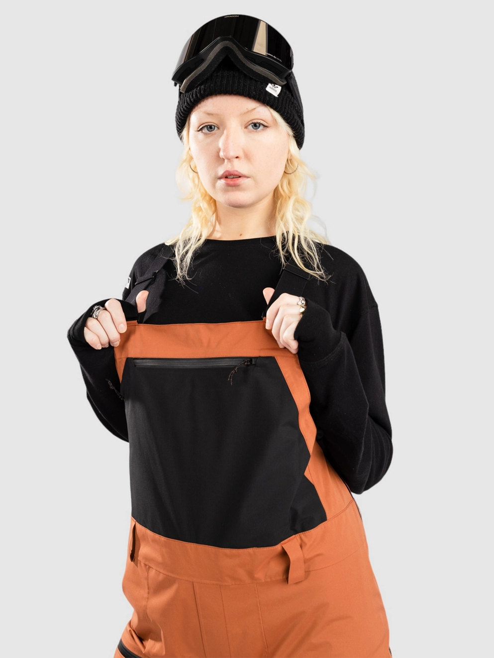 Jones Snowboards Mtn Surf Rec Bib Pants terracotta