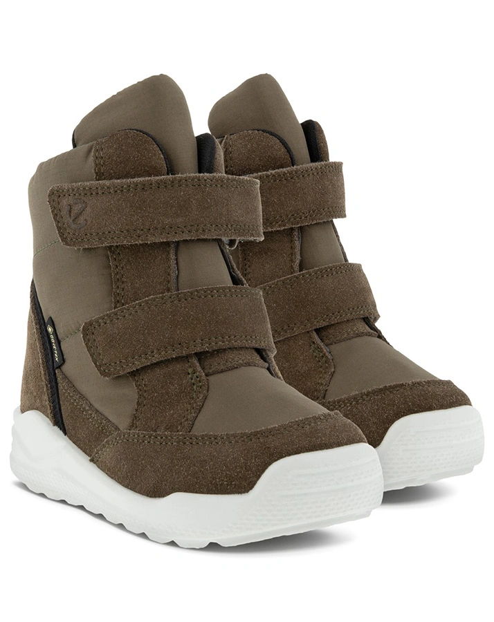 Leder-Stiefel URBAN MINI HIGH-CUT gefüttert in tarmac/tarmac