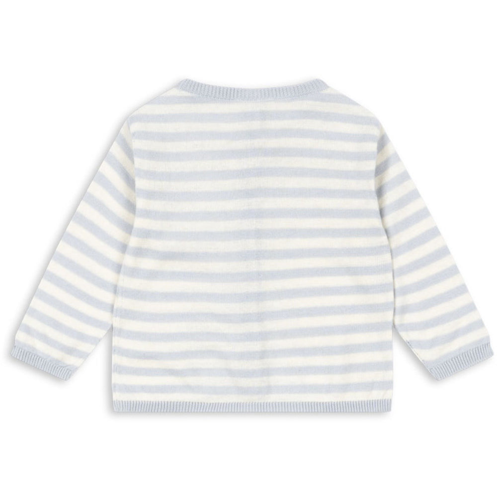 Køb Konges Sløjd Fanga Fontana Gray Dawn Venti Strik Cardigan GOTS