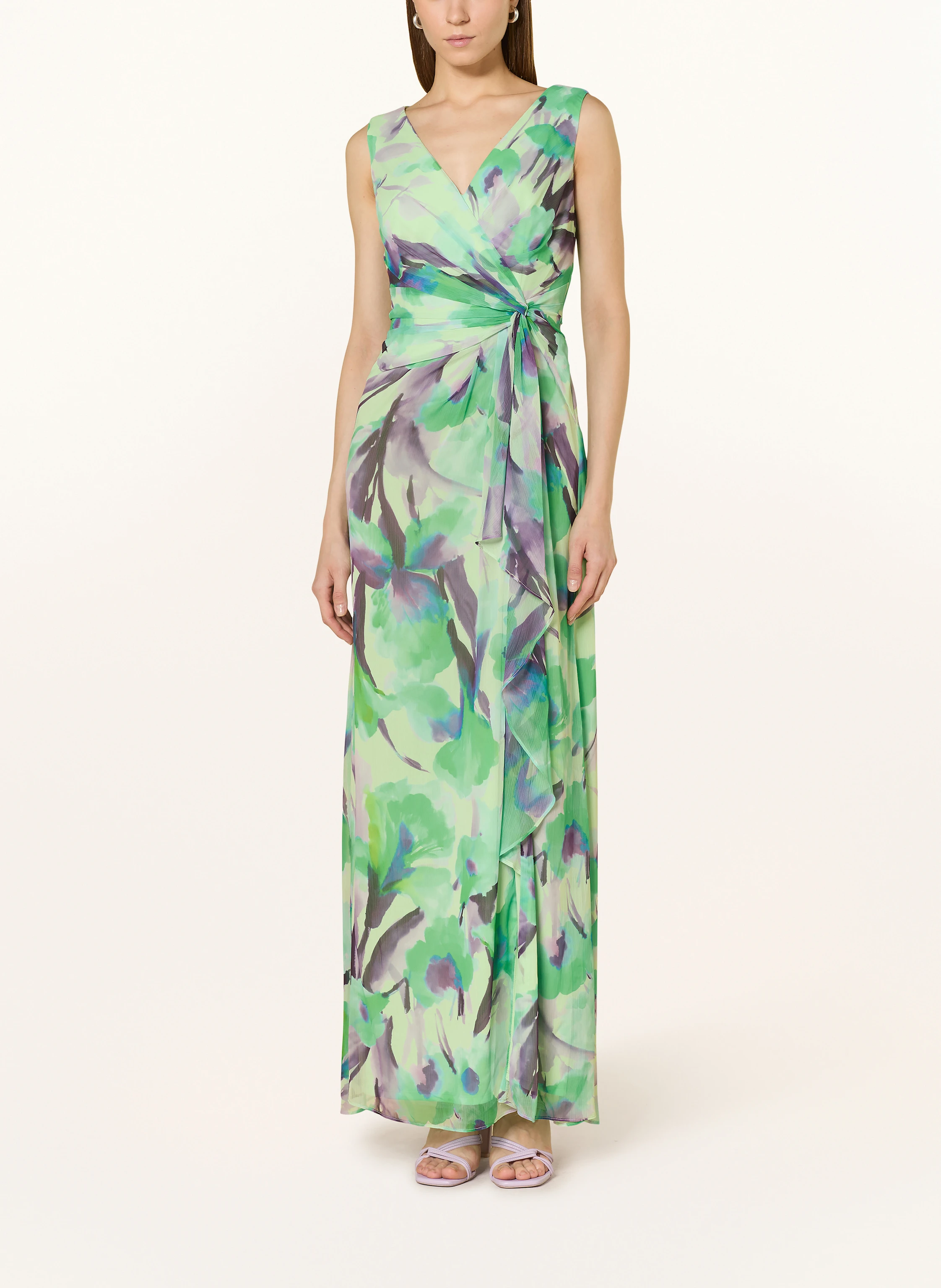ADRIANNA PAPELL Abendkleid mit Volants