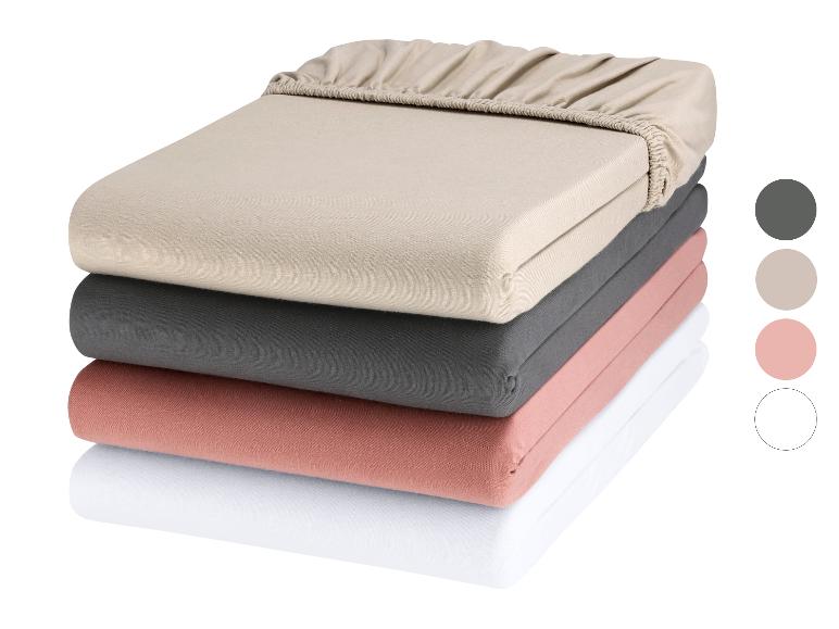 Jersey hoeslaken 180-200 x 200 cm