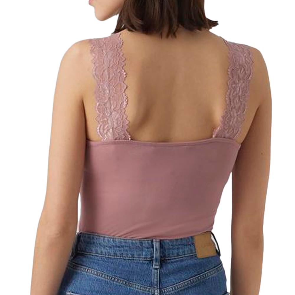 Vero Moda Débardeur Vieux Rose Femme Vero Moda Rosa
