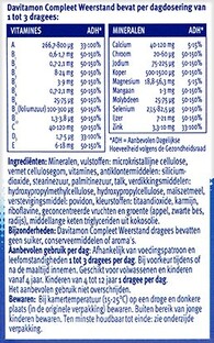 Davitamon Compleet Weerstand Dragees 100ST