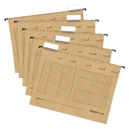 Herlitz Hängemappen A4 natron 5er
