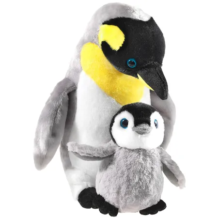 Heunec Misanimo Pinguin mit Baby 30 cm
