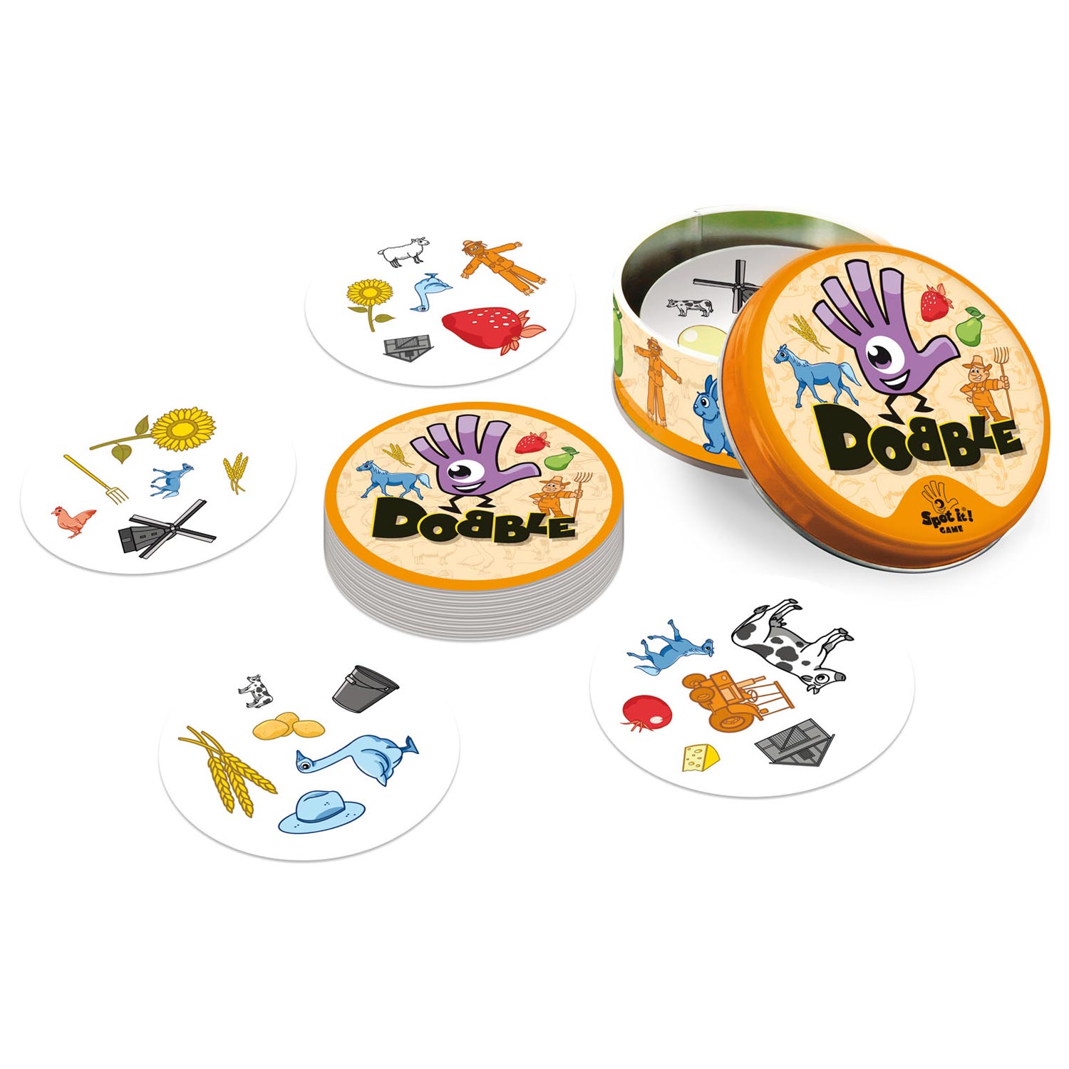 Dobble Boerderij Kaartspel