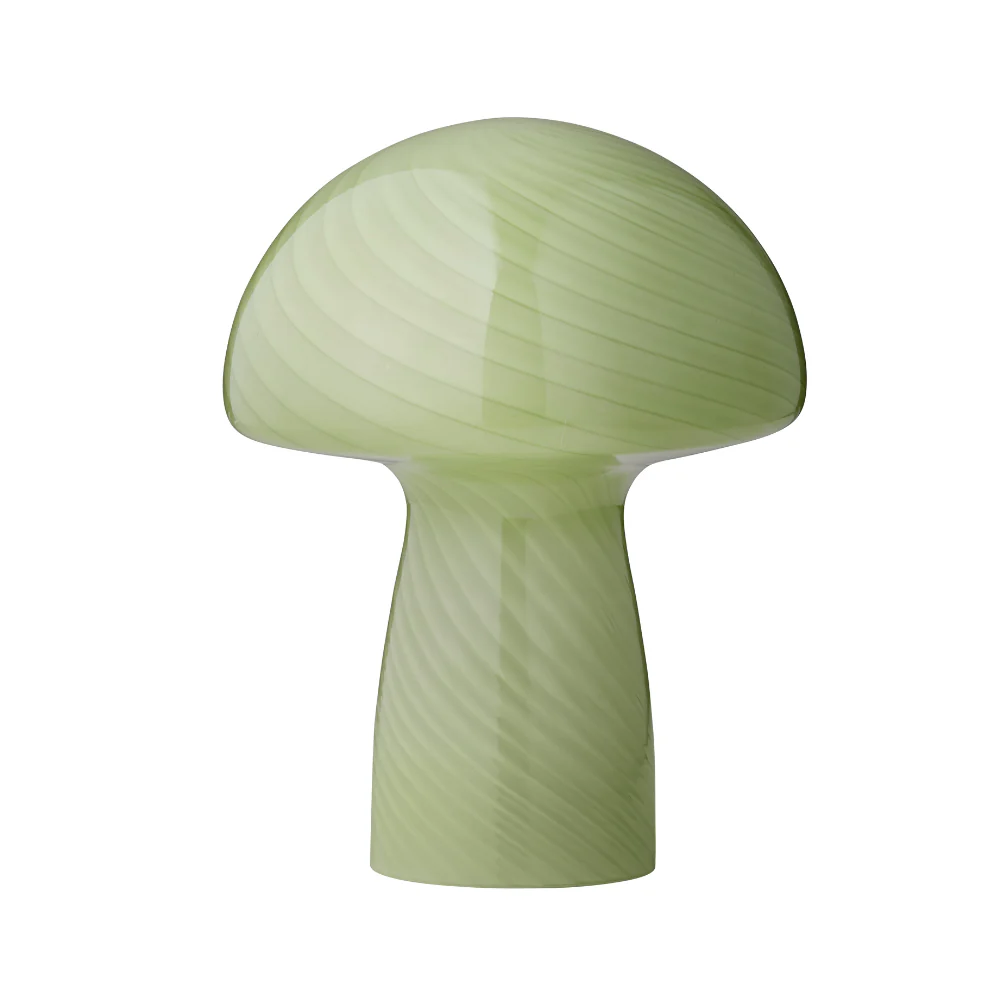Bahne Interior  Mushroom bordlampe, grøn - H23 cm.