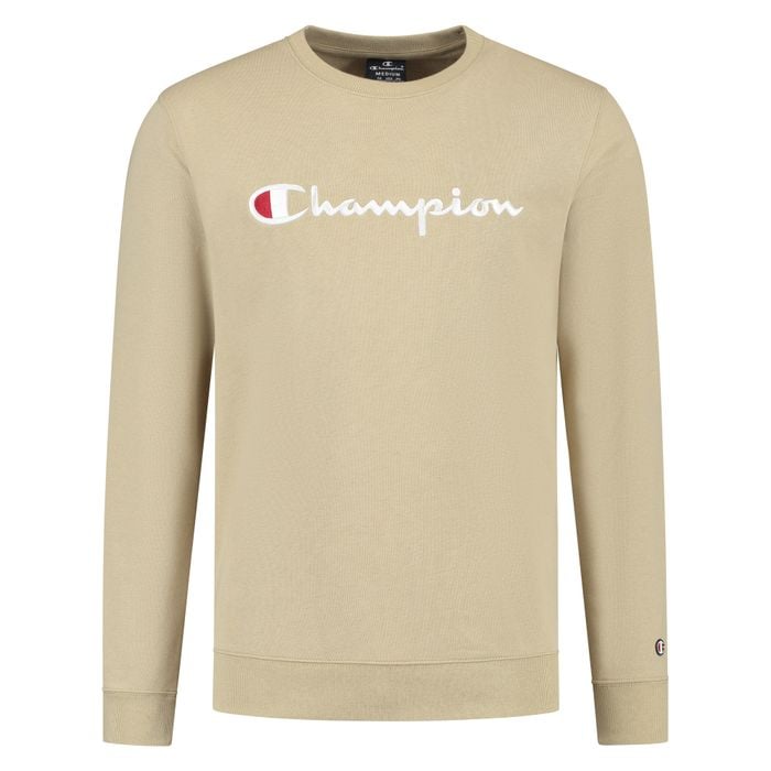 Champion Embroidered Big Script Logo Sweater Heren
