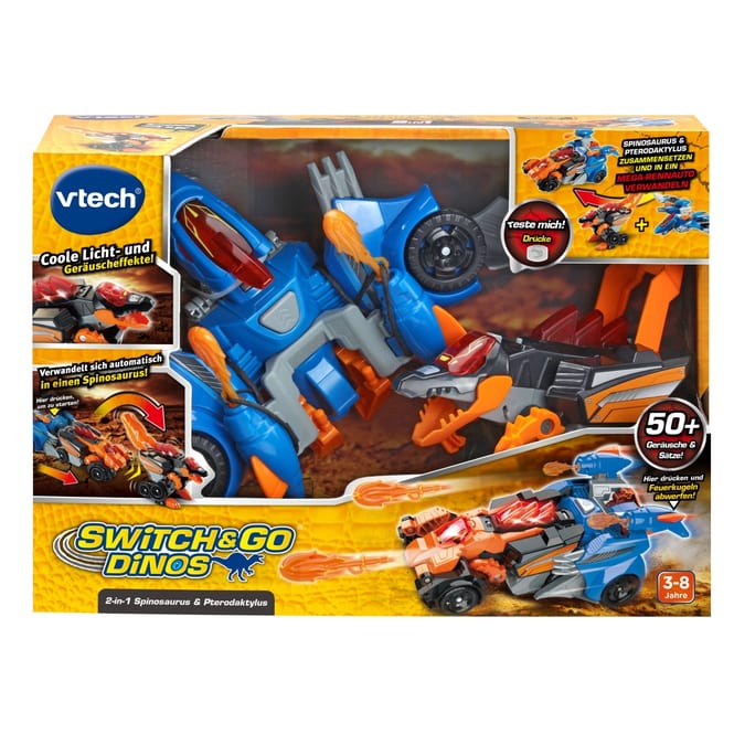 VTech - Switch & Go - 2in1 Dino-Rennauto