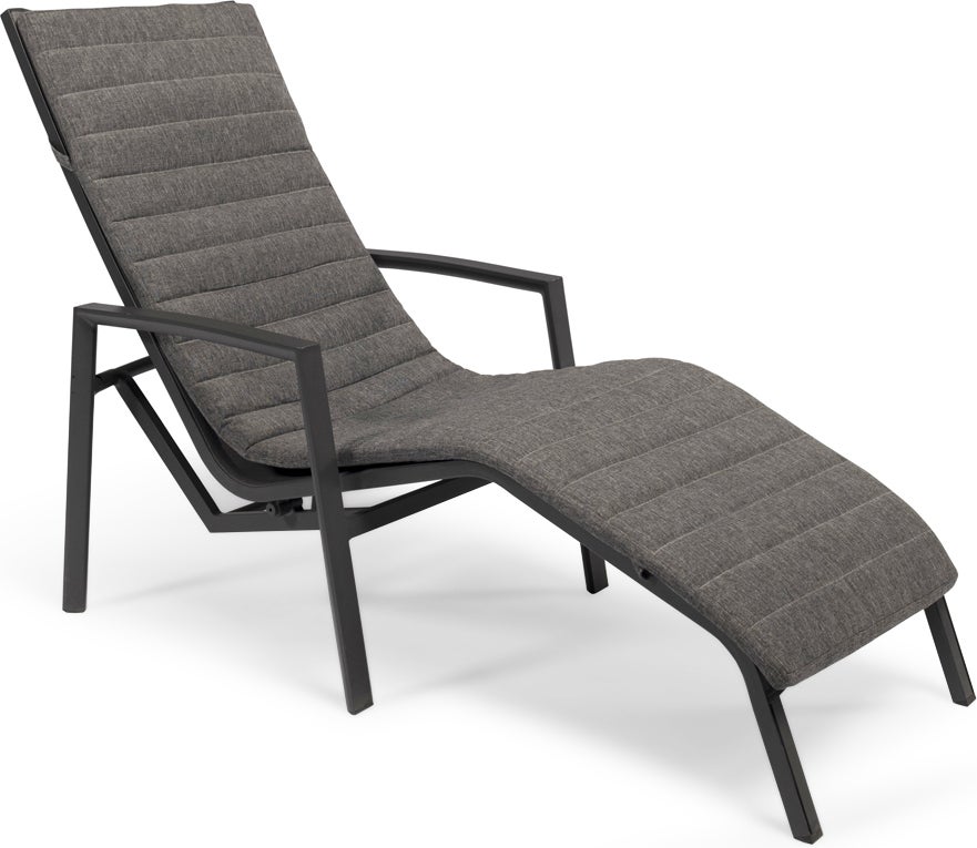 Tierra Outdoor ligbed Wave antraciet