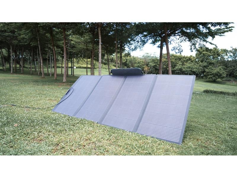 EcoFlow Solarmodul faltbar, MC4, Schwarz 400 W Tragbares 400 W Solarpanel
